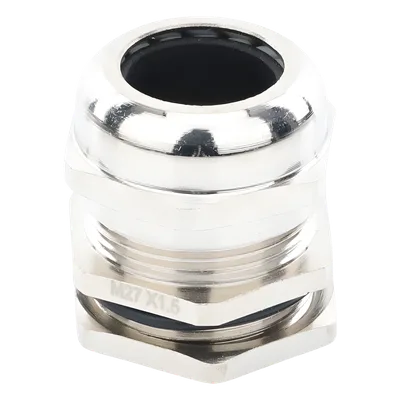 Conector Metálico Tipo Glándula / Rango 13-18 mm (0.51-0.71') / IP68-10 Rotativo / Latón Niquelado / -40℃ a 100℃