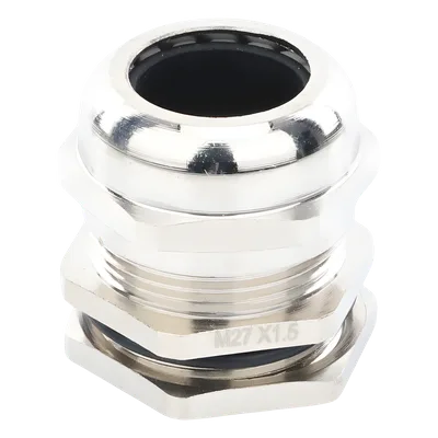 Conector Metálico Tipo Glándula / Rango 13-18 mm (0.51-0.71') / IP68-10 Rotativo / Latón Niquelado / -40℃ a 100℃