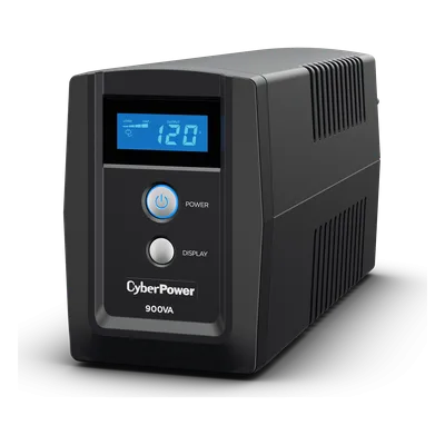 UPS de Línea Interactiva / 900 VA / 420 W / 6 Salidas NEMA 5-15R / AVR Integrado / LCD / USB