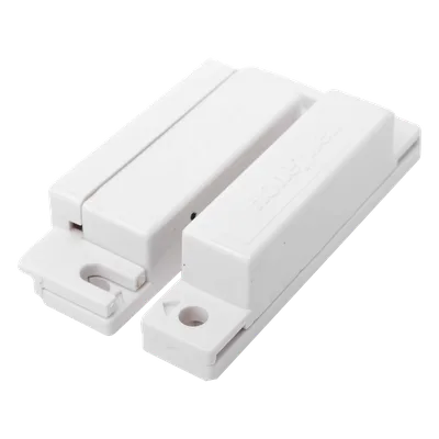 Contacto Magnético de Superficie / Normalmente Cerrado / Gap 32 mm (1-1/4 pulg) / 300 mA a 30 VDC / Color Blanco