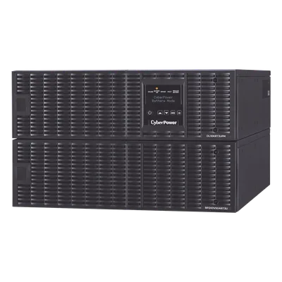 UPS de 10000 VA/9000 W, Online Doble Conversión, 200 - 240 Vac de Entrada, 200 - 240 Vac de Salida, Terminal Hardwired, Onda Senoidal Pura, Torre o Rack de 6 UR, Con 3 Tomas NEMA L6-30R