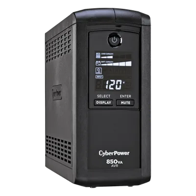 UPS de 850 VA/510 W, Topología Línea Interactiva, Entrada 120 Vca NEMA 5-15P, Tipo Mini Torre, Con 9 Tomas NEMA 5-15R