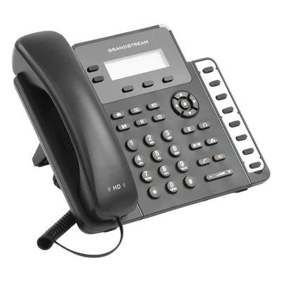 Teléfono IP / 2 Líneas SIP / 8 Teclas BLF / Conferencia 3 Vías / Pantalla LCD 132x48 / PoE / Dual Gigabit