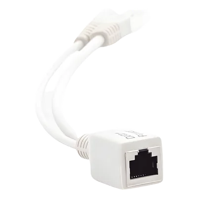 Inyector PoE Pasivo / 10-100Mbps / Voltaje 10-28VDC / Fast Ethernet