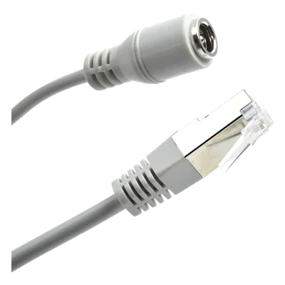 Inyector PoE Pasivo / 10-100Mbps / Voltaje 10-28VDC / Fast Ethernet