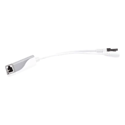 Inyector PoE Pasivo / Gigabit 10/100/1000 Mbps / 18-57V DC / RJ45 Blindados