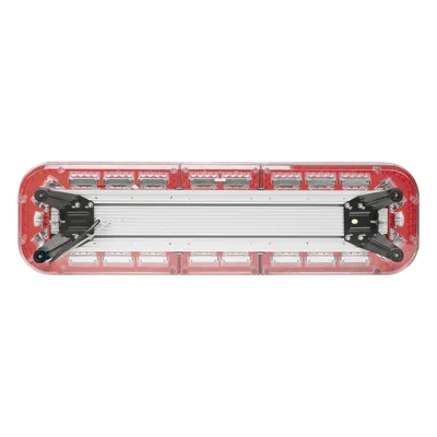Barra de luces LED de 47" con 86 LED de alta potencia, color rojo, ideal para equipar ambulancias y unidades de bomberos