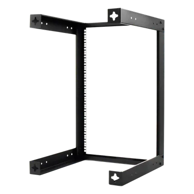 Rack Abierto de Pared / 19in / 16U / 450 mm Profundidad / 1.69 pies x 2.54 pies x 1.64 pies
