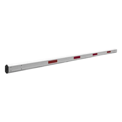 Brazo Telescópico para Barrera Vehicular / Longitud Ajustable 3.6 a 5.5 m (11.8 a 18 ft) / Aluminio Hexagonal / Sin Iluminación / Compatible con Múltiples Modelos
