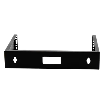 Rack Abierto de Pared / 19 Pulgadas / 2 Unidades de Rack / Profundidad 322 mm (1.06 ft) / Acero Calibre 18 / Peso 1.26 kg
