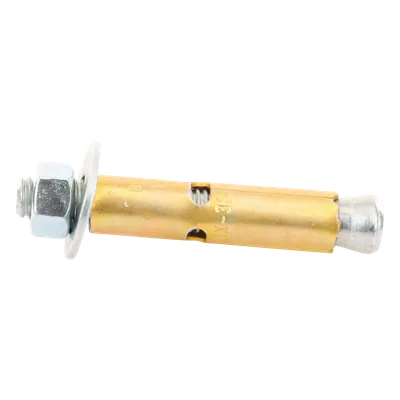 Kit de 4 Piezas de Taquete Tipo Barrenancla con Tornillo de 3/8" X 3" con Taquete de 1/2".