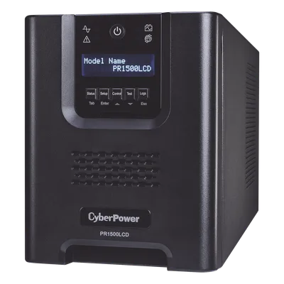UPS Línea Interactiva / 1500 VA / 1500 W / Factor de Potencia 1.0 / Onda Senoidal Pura / 8 Tomas NEMA 5-15R / 15.1 min Respaldo / Mini Torre