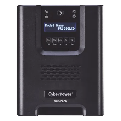 UPS Línea Interactiva / 1500 VA / 1500 W / Factor de Potencia 1.0 / Onda Senoidal Pura / 8 Tomas NEMA 5-15R / 15.1 min Respaldo / Mini Torre