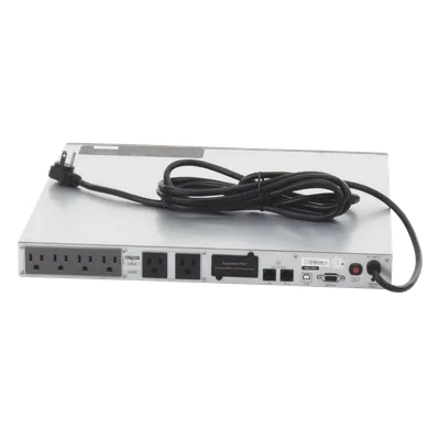 UPS de Rack 1U / 1000 VA / 600 W / Línea Interactiva / Entrada 120 Vca / 6 Tomas NEMA 5-15R / AVR / LCD