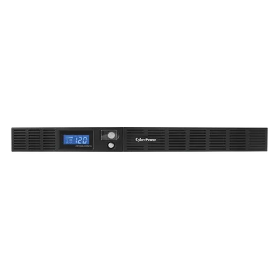 UPS de Rack 1U / 1000 VA / 600 W / Línea Interactiva / Entrada 120 Vca / 6 Tomas NEMA 5-15R / AVR / LCD