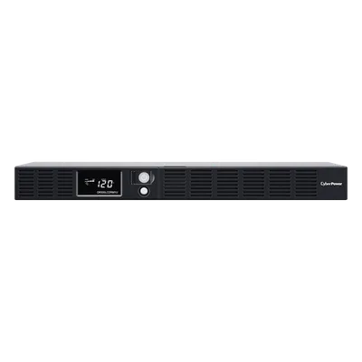 UPS de 500 VA/300 W, Topología Línea Interactiva, Entrada 120 Vca NEMA 5-15P, Tipo Rack 1 UR, Con 6 Tomas NEMA 5-15R