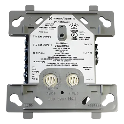 Módulo de Interfaz Direccionable / Monitoreo Detectores de Humo 2 Hilos / Circuito IDC Clase A/B / Alimentación 24 VCC / Compatible SLC Fire-Lite