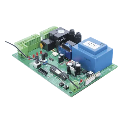 Tarjeta de Control Electrónico / Motor Corredizo 1200 RPM / Pantalla LCD / Conectividad Inalámbrica / IP44 / 110-120 VCA