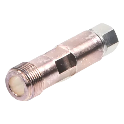Conector RF tipo N hembra / 50 ohm / 0-8000 MHz / Recto / Heliax FSJ1-50A