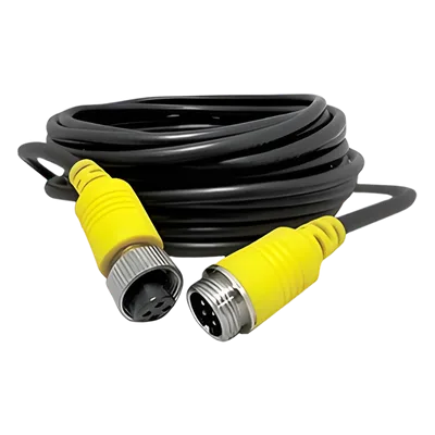 Cable de conexión / 13 m (42.7 ft) / Conector aviación / Reforzado anti-vibración / Interior / Analógico y AHD