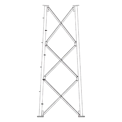 Sección 11 Base para Torre Autosoportada línea SSV (Código de Fábrica: 11N332)