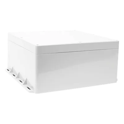 Gabinete Plástico para Exterior / IP65 / 300 x 300 x 150 mm / ABS Resistente / Cierre por Tornillos / -20 a 60 °C
