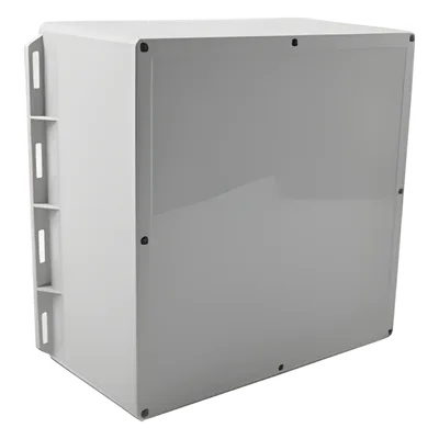 Gabinete Plástico para Exterior / IP65 / 300 x 300 x 150 mm / ABS Resistente / Cierre por Tornillos / -20 a 60 °C