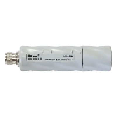 (GrooveA 52) Punto de Acceso, Doble Banda (2.4 ó 5 GHz) 802.11 a/b/g/n, Hasta 500mW, Incluye Antena Omnidireccional de 6 dBi.