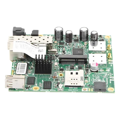 Router Inalámbrico / Wi-Fi 5 802.11ac / 867 Mbps / 1 Puerto Gigabit / SFP / CPU 720 MHz / MiniPCIe 3G/4G / RouterOS L4
