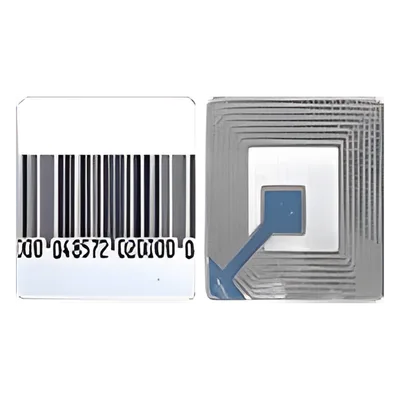 Tags RF antihurto / 8.2 MHz / 40 x 40 mm / 1.57 x 1.57 in / Papel desechable / Alcance 90-120 cm