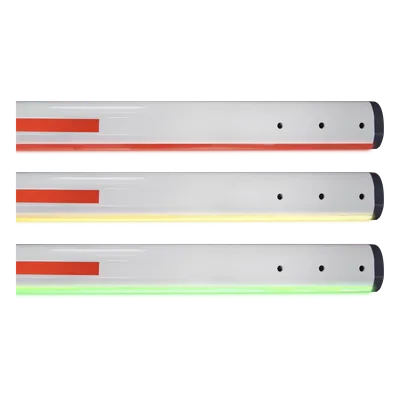 Mástil Iluminación LED / 3 m (9.8 ft) / Rojo/Verde / 12 VDC / 1.5 A / IP65 / Compatible Barreras XBF/XB6000