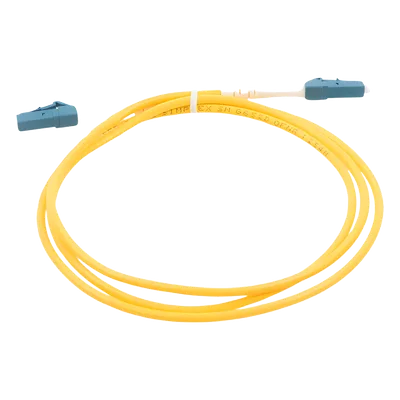 Jumper de Fibra Óptica Monomodo / LC/LC Simplex / 1 Metro (3.28 Pies) / UPC / ITU-T G.652.D
