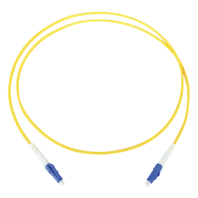 Jumper de Fibra Óptica Monomodo / LC/LC Simplex / 1 Metro (3.28 Pies) / UPC / ITU-T G.652.D