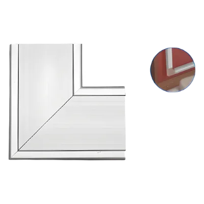 Accesorio en L de aluminio / Compatible con canaleta INKA100 / 0.360 kg / -20°C a 120°C