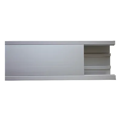 Canaleta de aluminio / 100 x 51 mm / 3 m (9.84 ft) / Aluminio anodizado / -20°C a 120°C