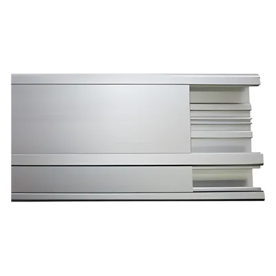 Canaleta de aluminio / 140 x 41 mm / Tramo 3 m (9.84 ft) / Anodizado natural / -20°C a 120°C