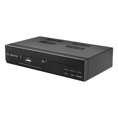 Transmisor de TV Digital UHF / 100W / ATSC A/53 / Canales 20-45 / 400-500 MHz / Cobertura 10 km (32,800 pies)