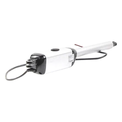 Operador de Puerta Abatible / Hasta 3 m (9.8 ft) / 300 kg / Motor 24 VCC 40 W / IP55 / 50 Ciclos Diarios