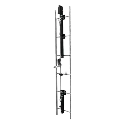 Sistema de Línea de Vida / Escalerilla / 100' (30m) Altura / Torres SSV Galvanizadas