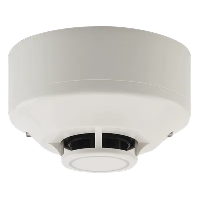 Detector de calor inalámbrico / Termovelocimétrico + fijo 135 °F (57 °C) / Tasa 15 °F/min / Red mallada 902-928 MHz / Base incluida