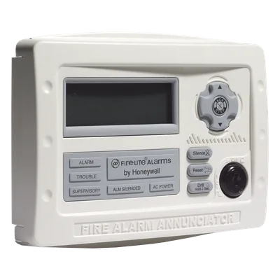 Anunciador LCD 80 caracteres / Retroiluminado / Protocolo ANN-BUS / 24 Vcc / Hasta 8 por panel / Color blanco