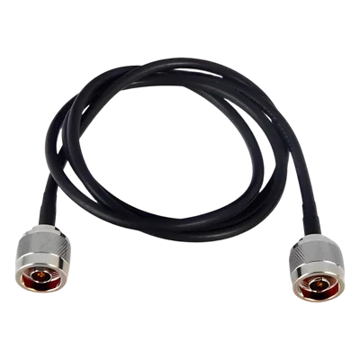 Jumper RF / 110 cm (3.61 ft) / RG-58U / Conectores N Macho / 50 Ohm / Teflón