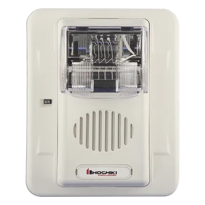 Sirena Estrobo / Intemperie / Montaje Muro / 75 cd / 16-33 VCC / 4.72' x 5.75' x 4.18'