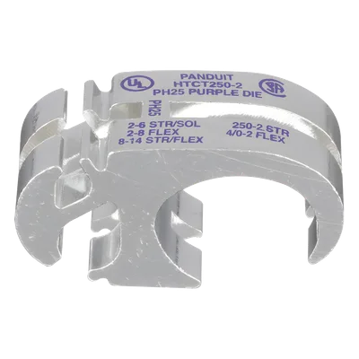 Conector de Compresión / Derivaciones Múltiples / 250 Kcmil a 2 AWG / Acero Inoxidable / 600 V / Diseño Ranurado