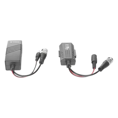 Kit de Transceptores Activos TURBO HD / Conversión 36/24 Vcc a 12 Vcc Regulados / Transmisión 200 m (656.2 ft) / Compatible HD-TVI, HD-CVI, AHD, CVBS / UTP Cat5e/6
