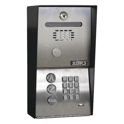 Audioportero Telefónico / 100 Números / Control 2 Puertas / Montaje Sobreponer / Anti Vandálico / Línea Análoga o Digital