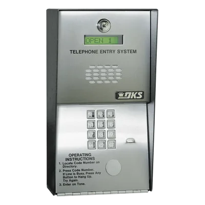 Audioportero Telefónico / 600 Números / 2 Puertas / 16 Dígitos / Línea Análoga o Digital / Montaje Sobreponer