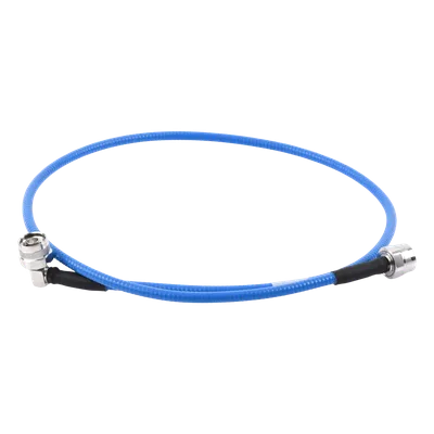 Cable RF Coaxial Plenum / SSP-250-LLPL / 1/4" (6.35 mm) / 1 m (3.28 pies) / N Macho a N Macho / Bajo PIM ≤-155 dBc / 0-6 GHz / Blindaje >100 dB