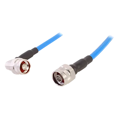 Cable RF Coaxial Plenum / SSP-250-LLPL / 1/4" (6.35 mm) / 1 m (3.28 pies) / N Macho a N Macho / Bajo PIM ≤-155 dBc / 0-6 GHz / Blindaje >100 dB