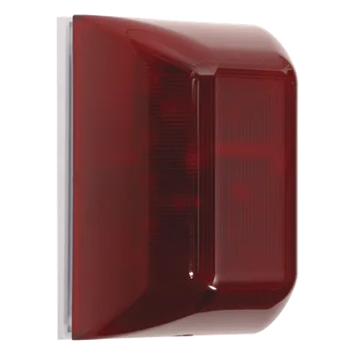 Minicontrolador Audiovisual / Alertas Visuales y Audibles / 32 Sonidos / 8 Patrones LED / Color Rojo